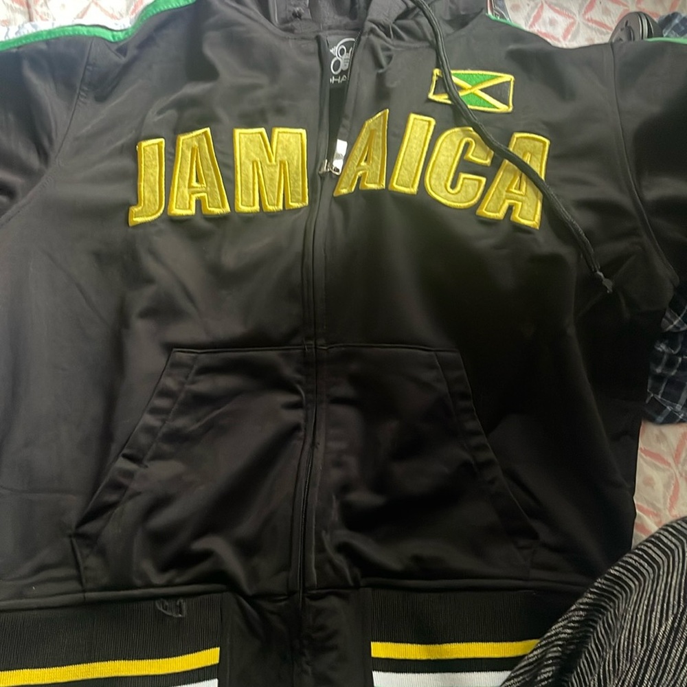 jamaica zip up
